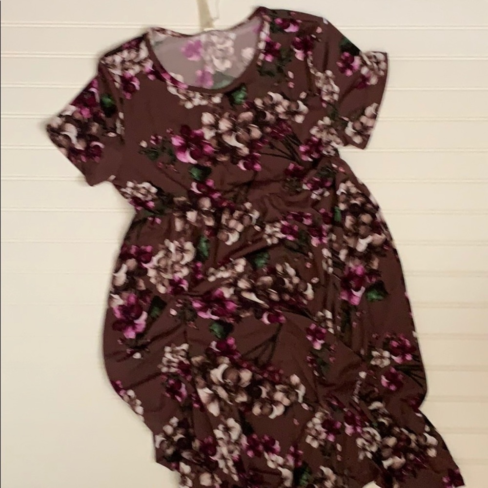 Floral church dress